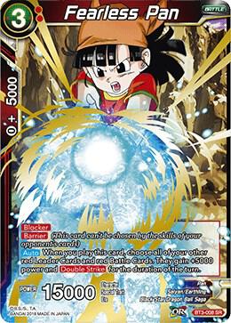Fearless Pan BT3-008 card from Cross Worlds