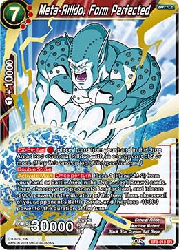 Meta-Rilldo, Form Perfected BT3-018 card from Cross Worlds