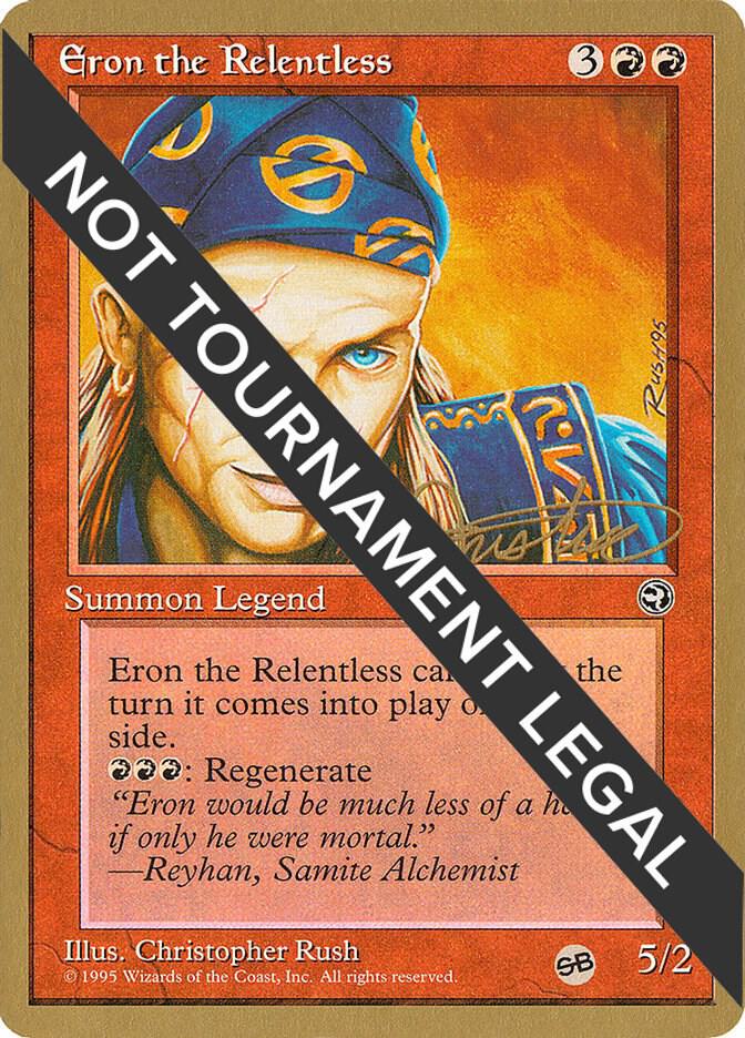 Eron the Relentless - 1996 Mark Justice (HML) (SB) card from World Championship Decks