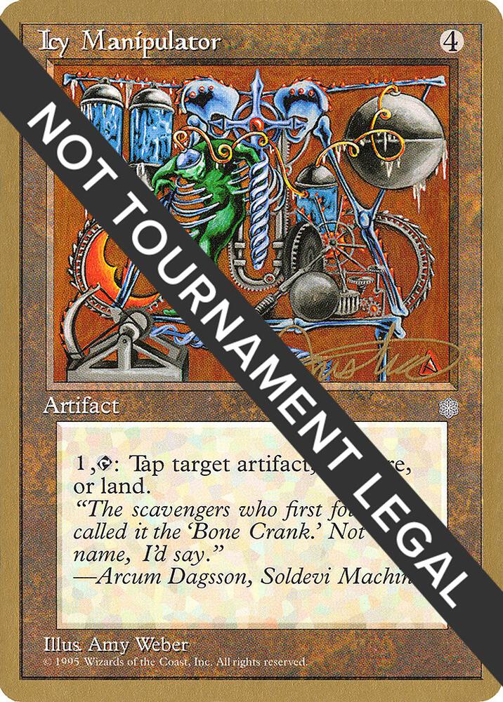 Icy Manipulator - 1996 Mark Justice (ICE) card from World Championship Decks