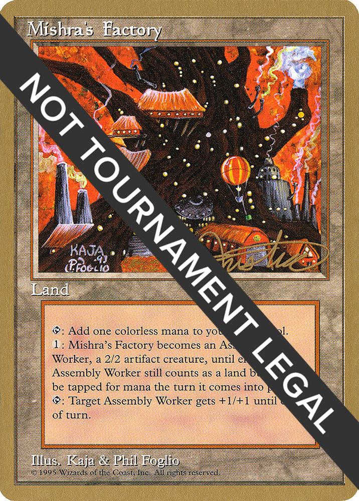 Mishra's Factory - 1996 Mark Justice (4ED) card from World Championship Decks