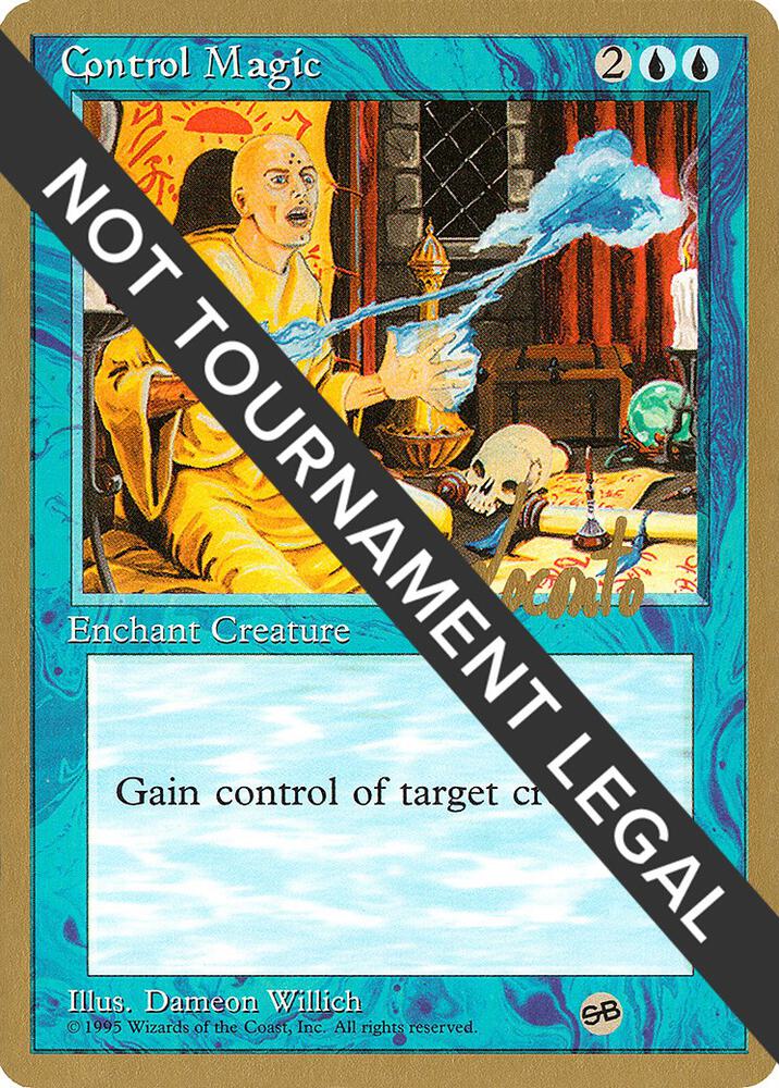 Control Magic - 1996 Michael Loconto (4ED) (SB) card from World Championship Decks