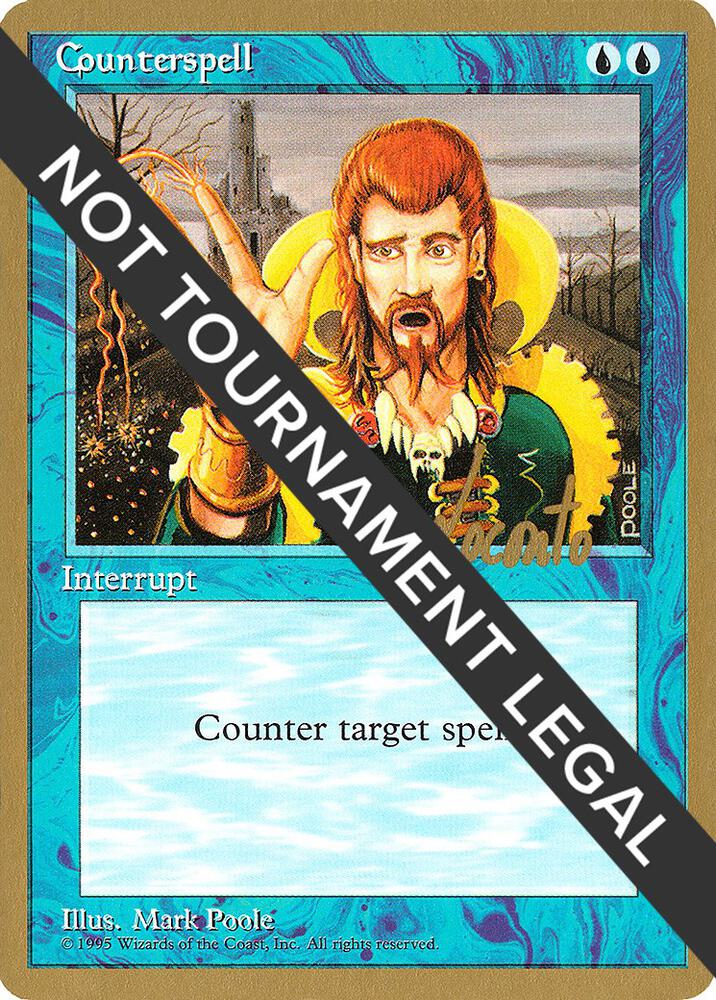 Counterspell - 1996 Michael Loconto (4ED) card from World Championship Decks