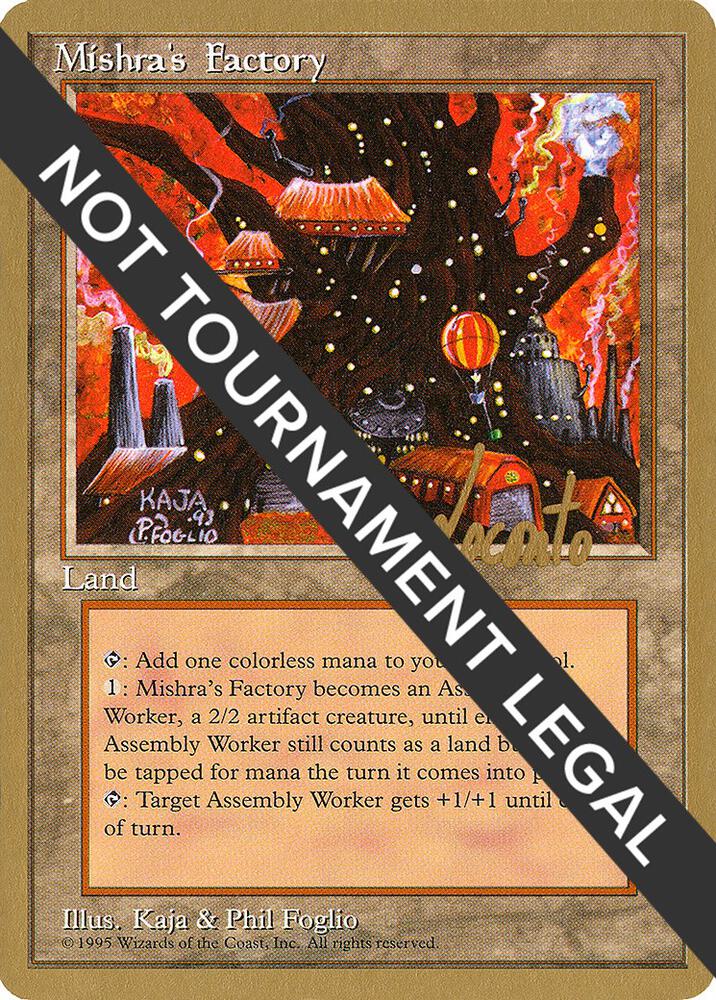 Mishra's Factory - 1996 Michael Loconto (4ED) card from World Championship Decks