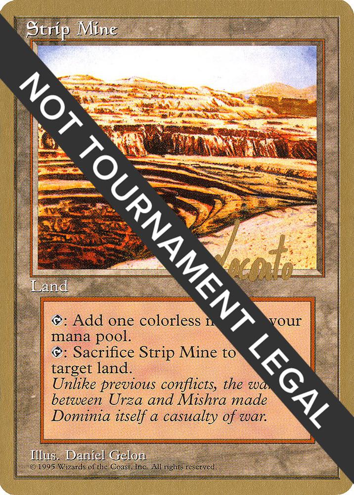 Strip Mine - 1996 Michael Loconto (4ED) card from World Championship Decks