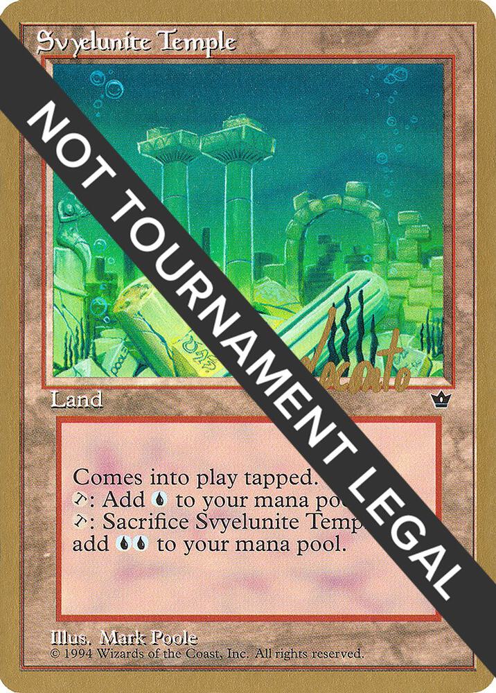 Svyelunite Temple - 1996 Michael Loconto (FEM) card from World Championship Decks
