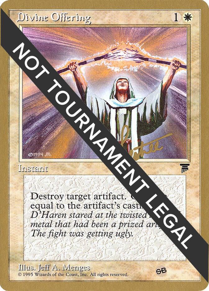 Divine Offering - 1996 Preston Poulter (LEG) (SB) card from World Championship Decks