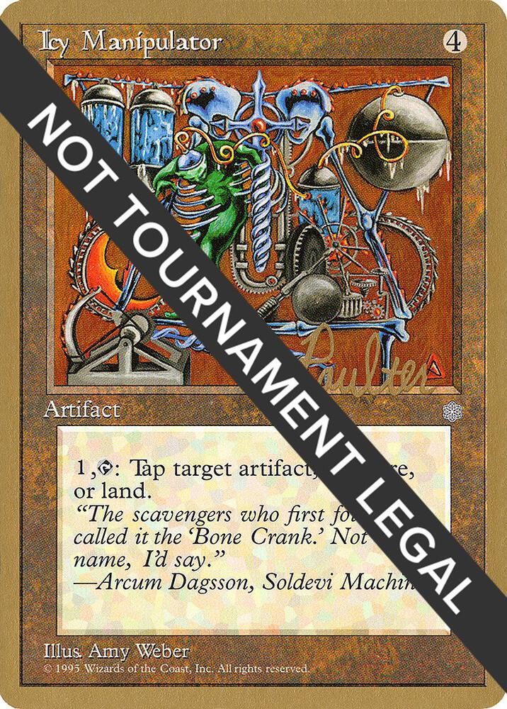 Icy Manipulator - 1996 Preston Poulter (ICE) card from World Championship Decks