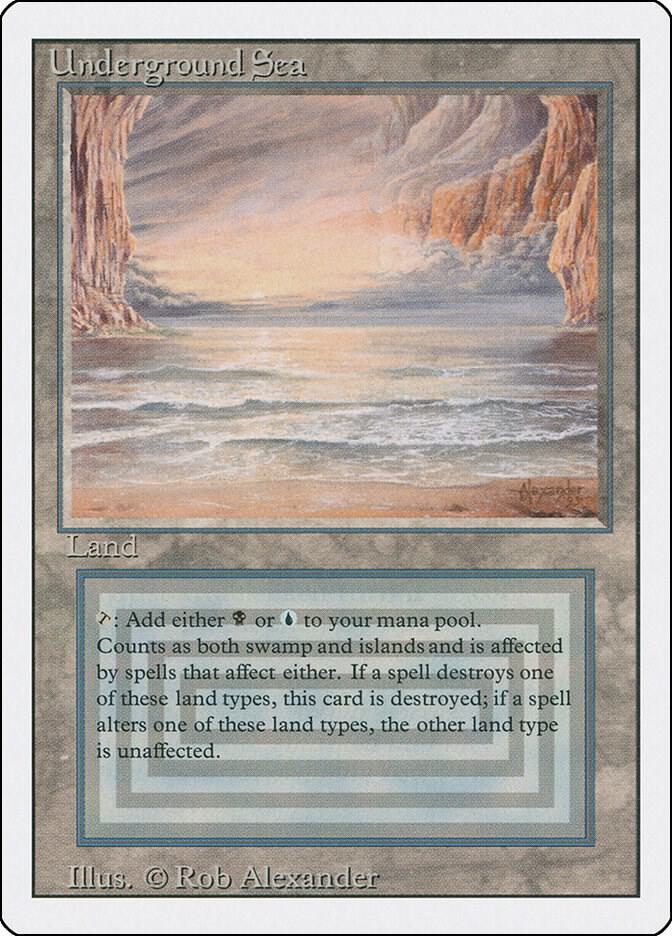 Underground Sea card from Revised Edition