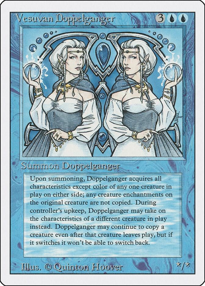 Vesuvan Doppelganger card from Revised Edition