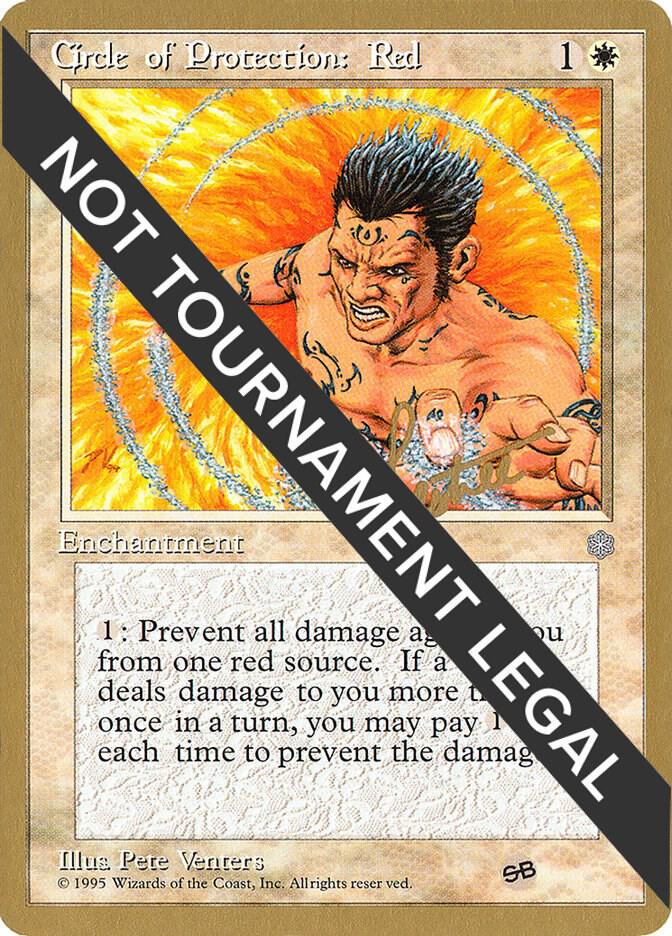 Circle of Protection: Red - 1996 Shawn "Hammer" Regnier (ICE) (SB) card from World Championship Decks