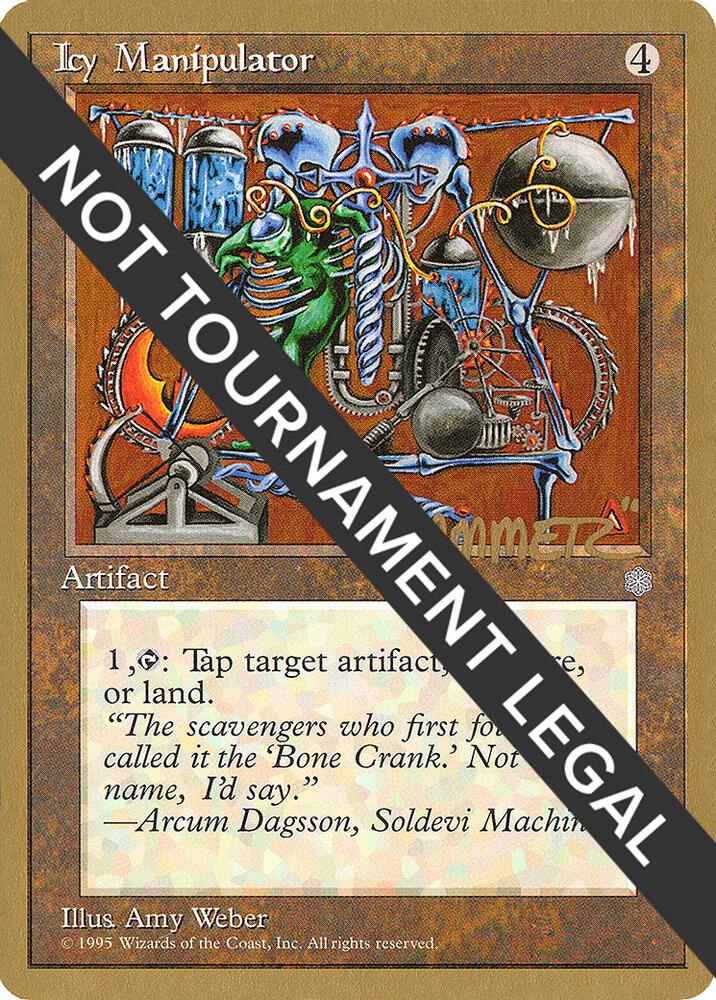Icy Manipulator - 1996 Shawn "Hammer" Regnier (ICE) card from World Championship Decks