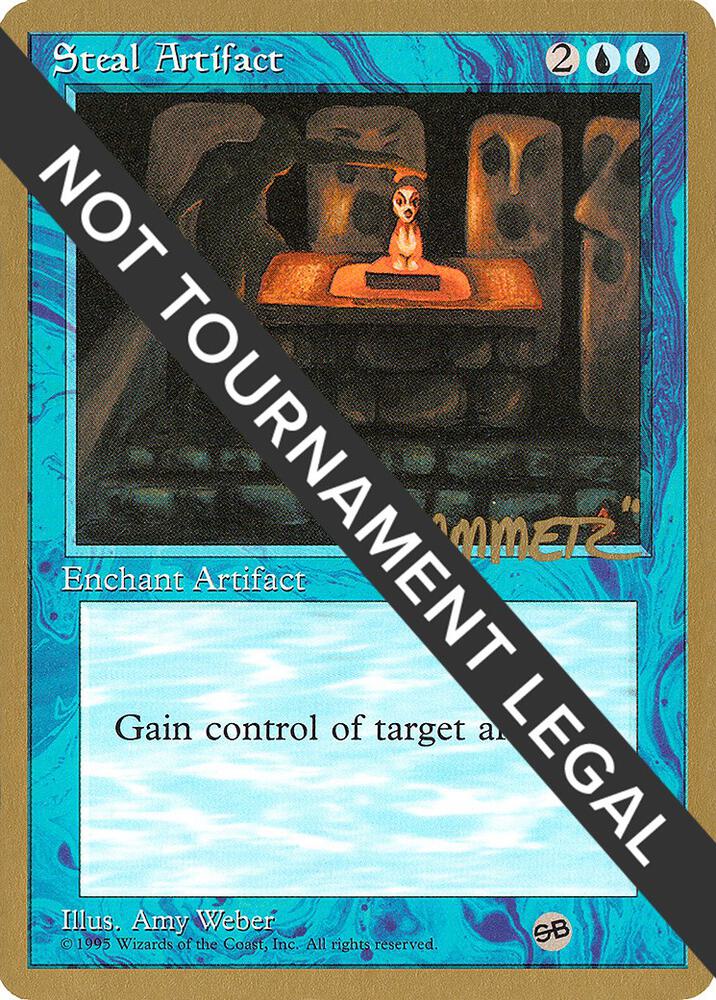 Steal Artifact - 1996 Shawn "Hammer" Regnier (4ED) (SB) card from World Championship Decks