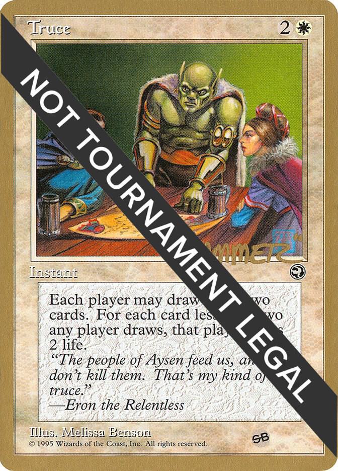 Truce - 1996 Shawn "Hammer" Regnier (HML) (SB) card from World Championship Decks