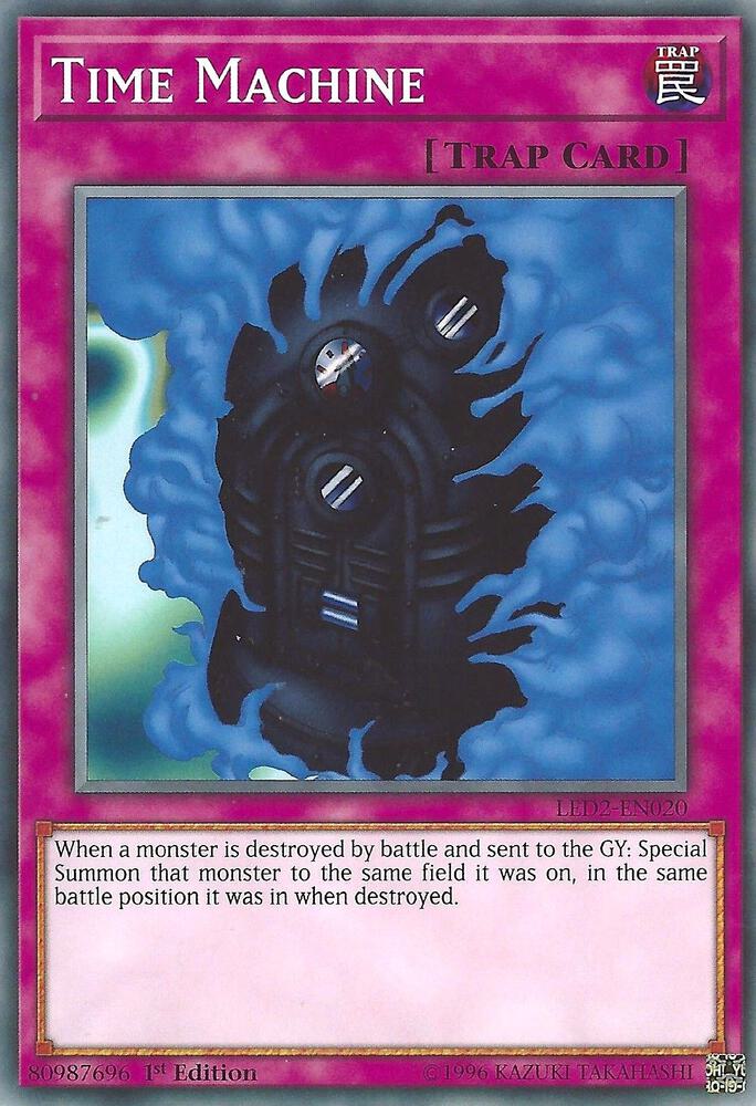 Time Machine LED2-EN020 card from Legendary Duelists: Ancient Millennium