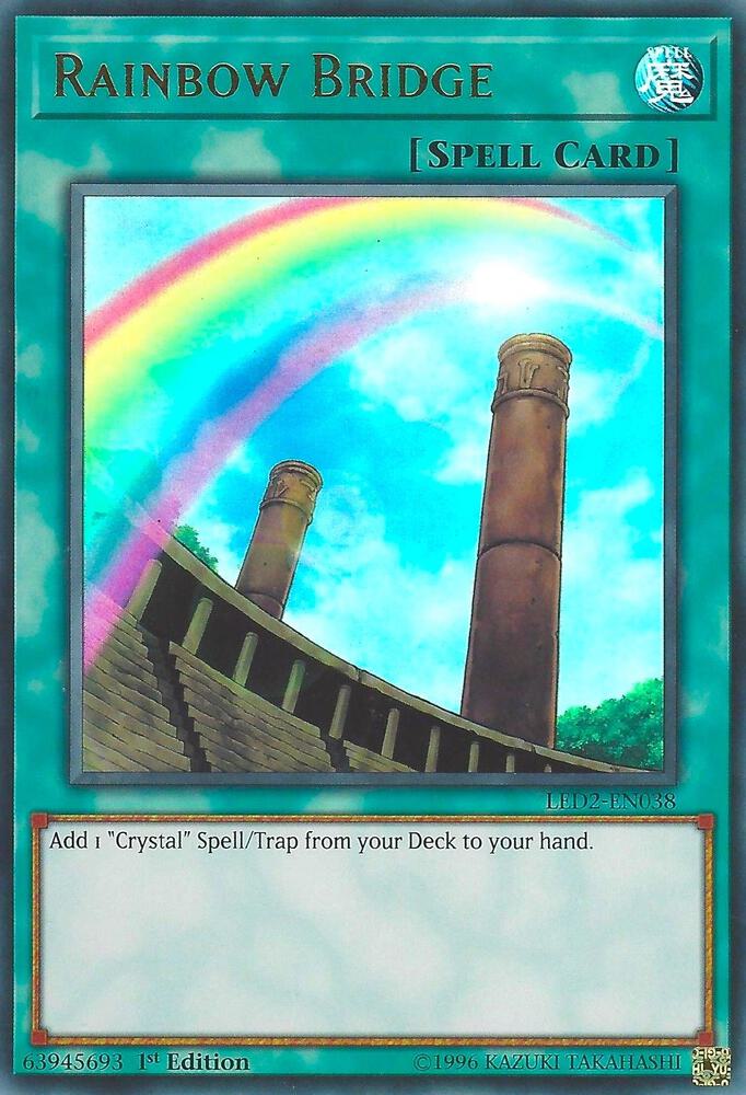 Rainbow Bridge LED2-EN038 card from Legendary Duelists: Ancient Millennium
