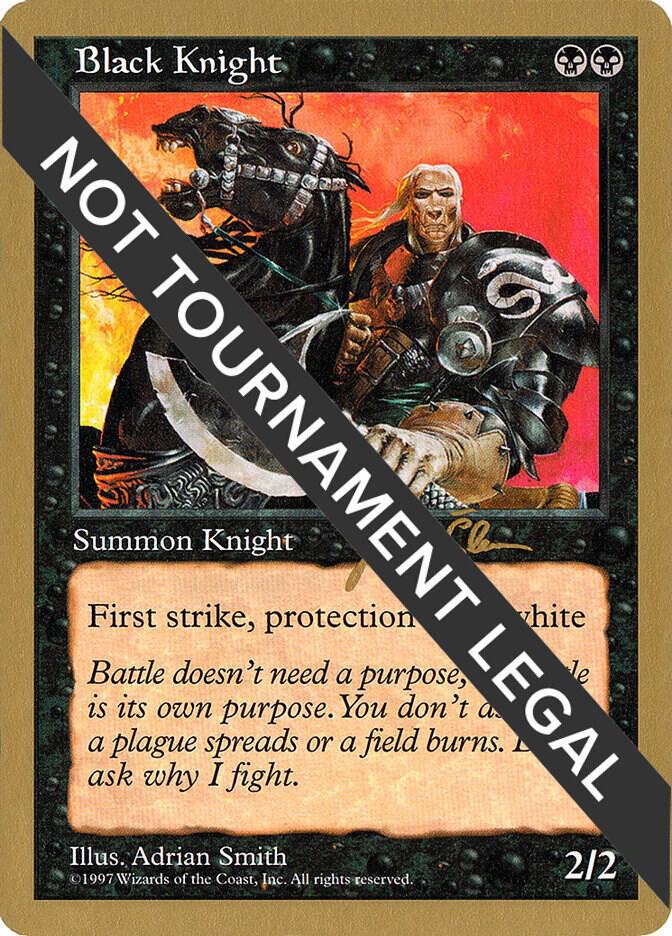 Black Knight - 1997 Jakub Slemr (5ED) card from World Championship Decks
