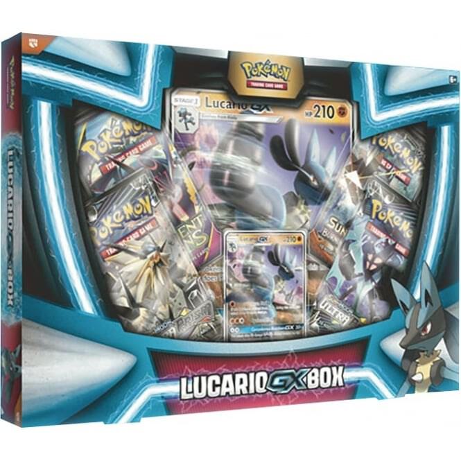 Lucario GX Box card from SM - Ultra Prism
