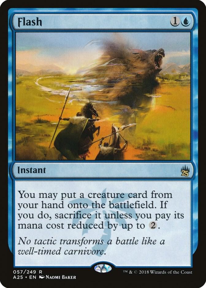 Flash 57 card from Masters 25