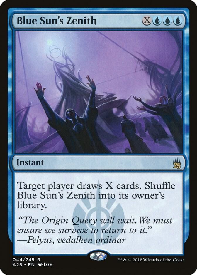 Blue Sun's Zenith 44 card from Masters 25