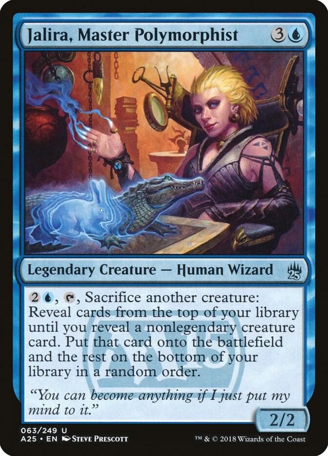 Jalira, Master Polymorphist 63 card from Masters 25