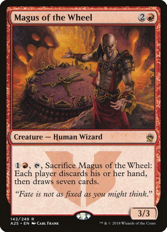 Magus of the Wheel 142 card from Masters 25