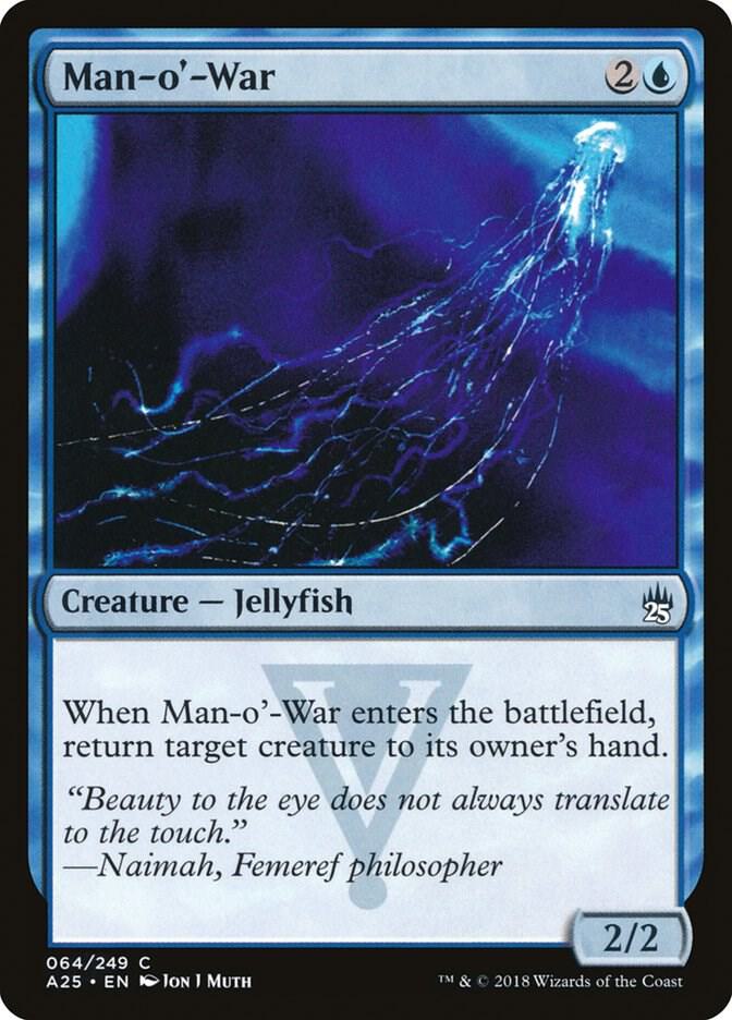 Man-o'-War 64 card from Masters 25