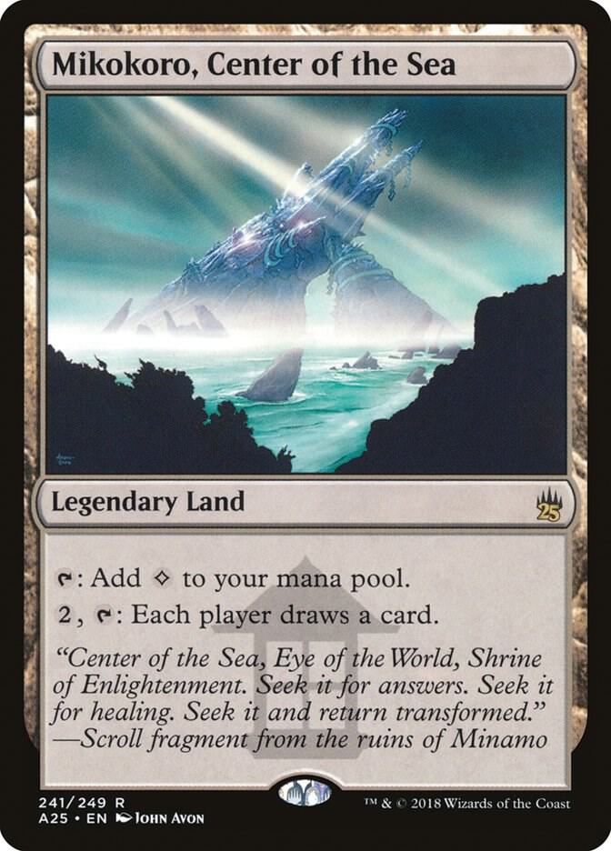 Mikokoro, Center of the Sea 241 card from Masters 25