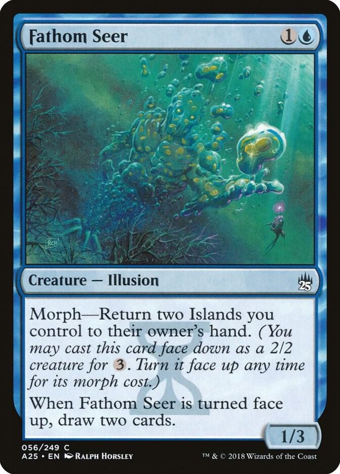 Fathom Seer 56 card from Masters 25