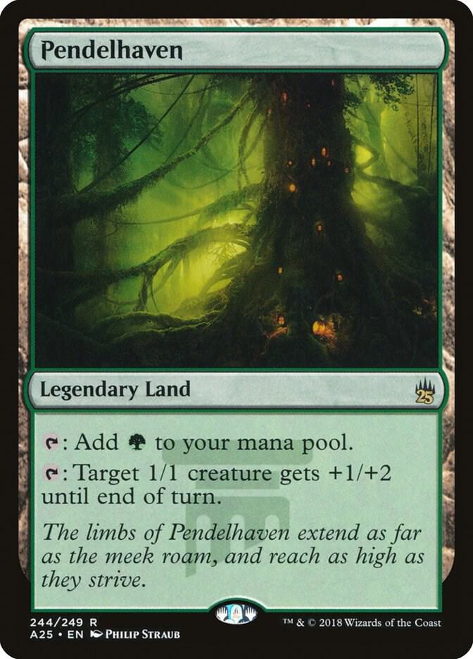 Pendelhaven 244 card from Masters 25