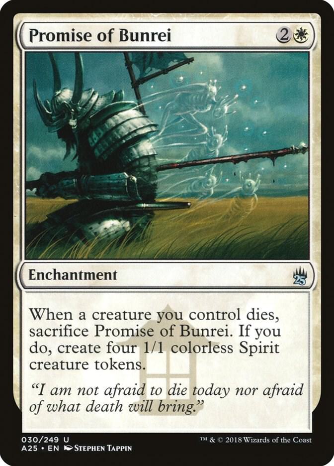 Promise of Bunrei 30 card from Masters 25