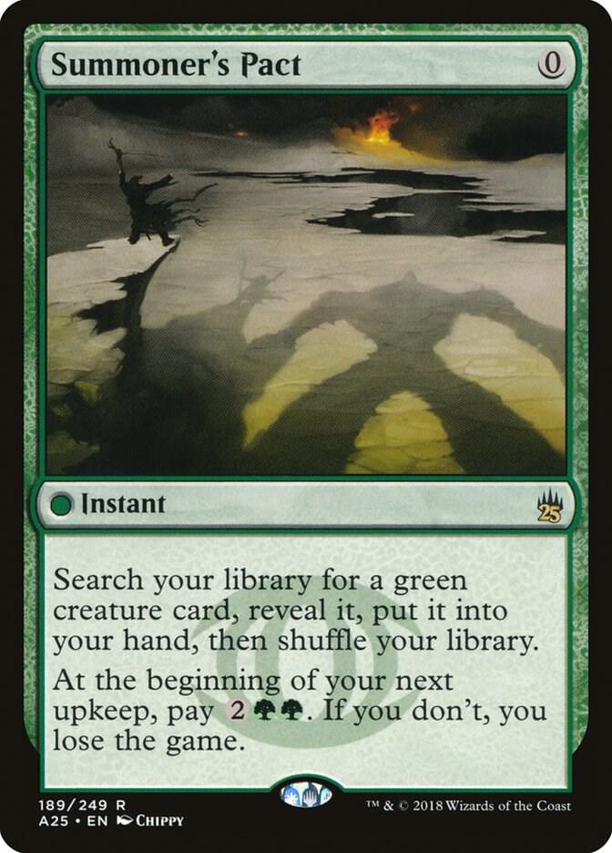 Summoner's Pact 189 card from Masters 25