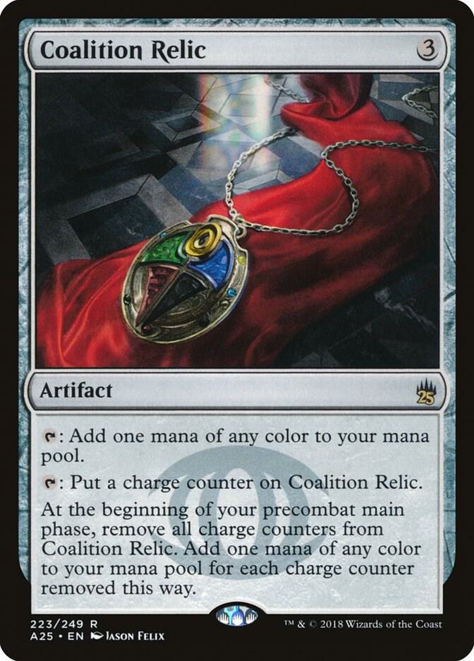 Coalition Relic 223 card from Masters 25