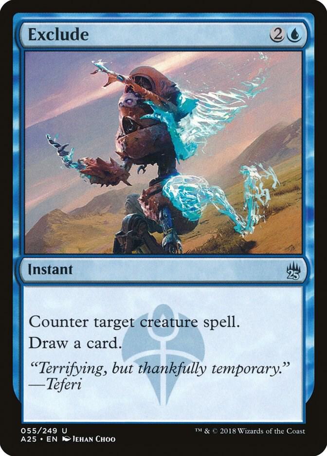 Exclude 55 card from Masters 25
