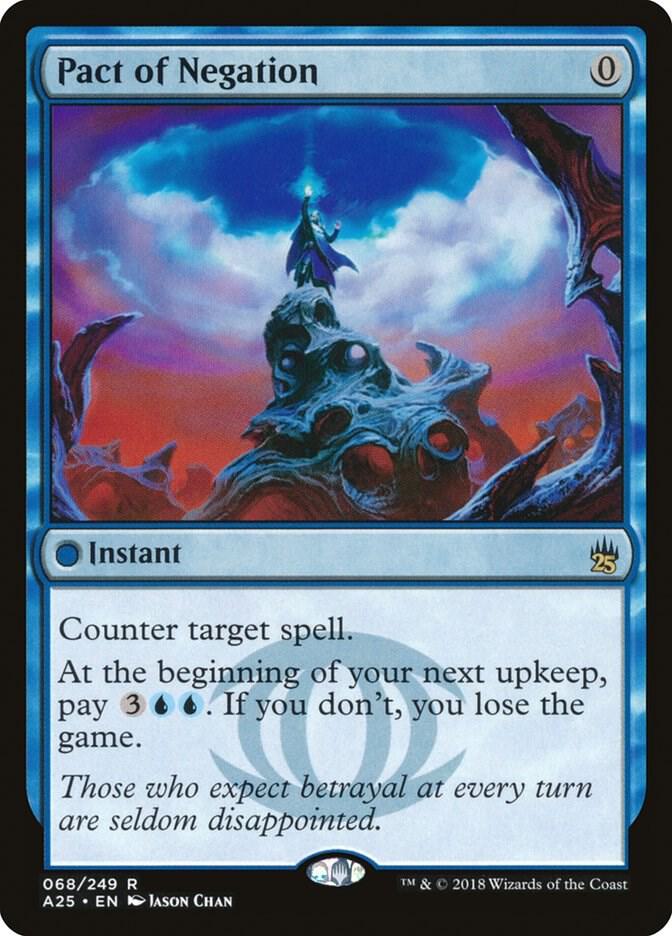 Pact of Negation 68 card from Masters 25