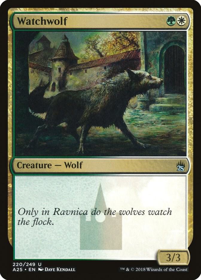 Watchwolf 220 card from Masters 25