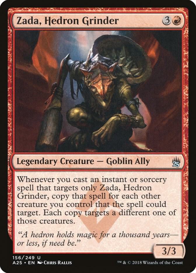 Zada, Hedron Grinder 156 card from Masters 25
