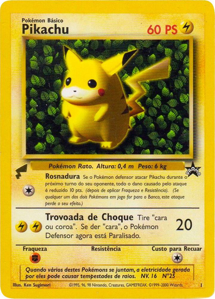 Pikachu (Ivy) 1 card from Pikachu World Collection Promos