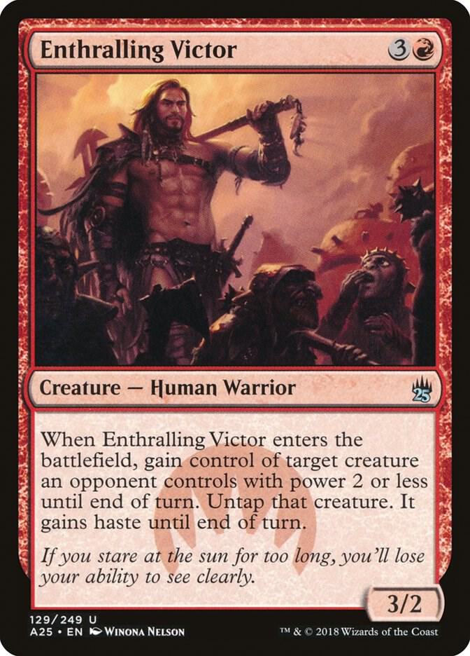 Enthralling Victor 129 card from Masters 25