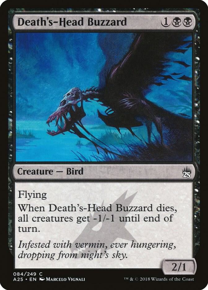 Death's-Head Buzzard 84 card from Masters 25