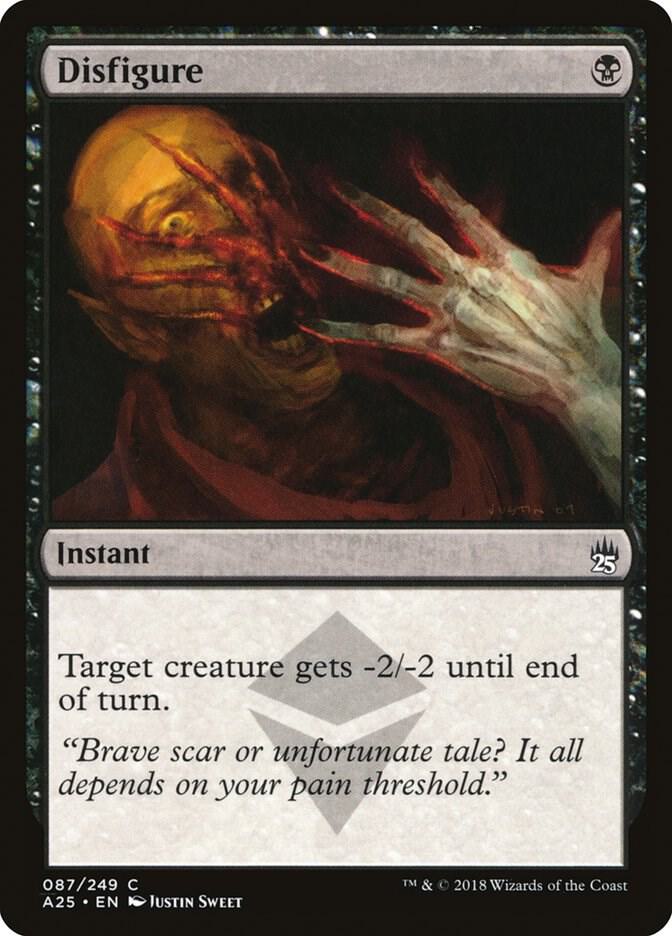 Disfigure 87 card from Masters 25
