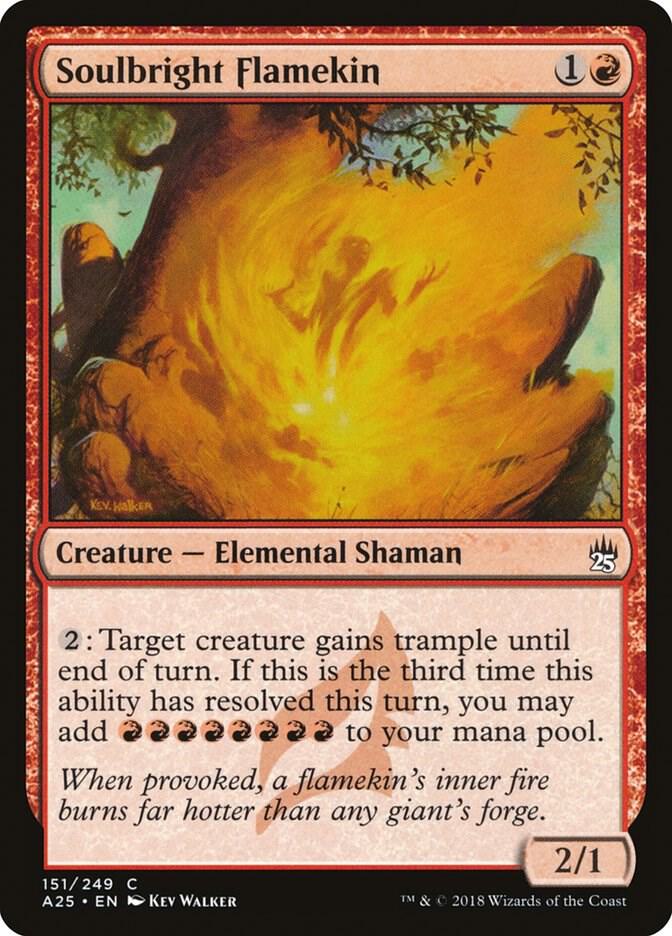 Soulbright Flamekin 151 card from Masters 25