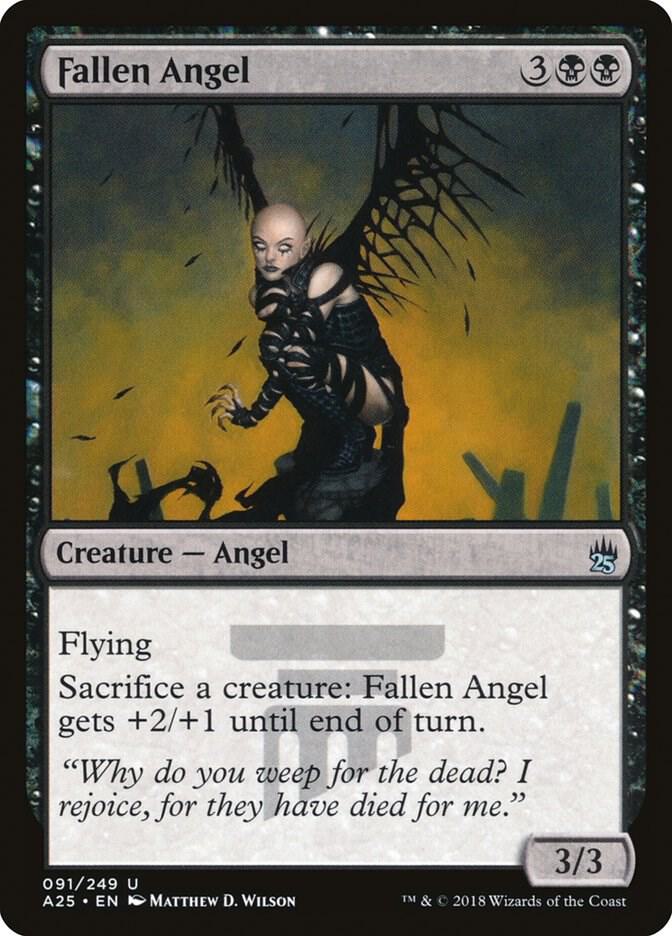 Fallen Angel 91 card from Masters 25