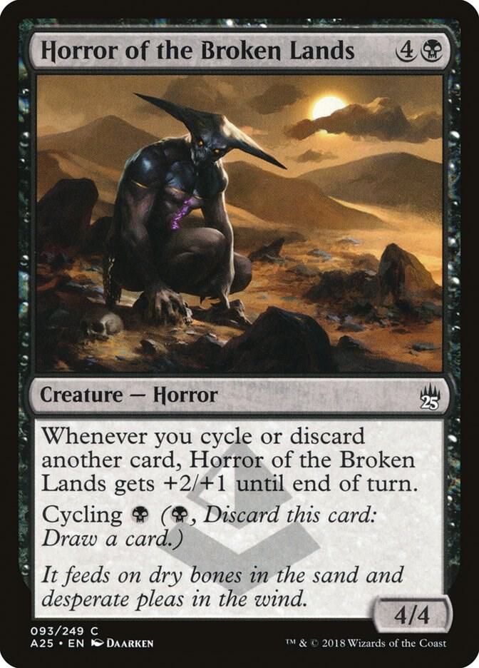 Horror of the Broken Lands 93 card from Masters 25