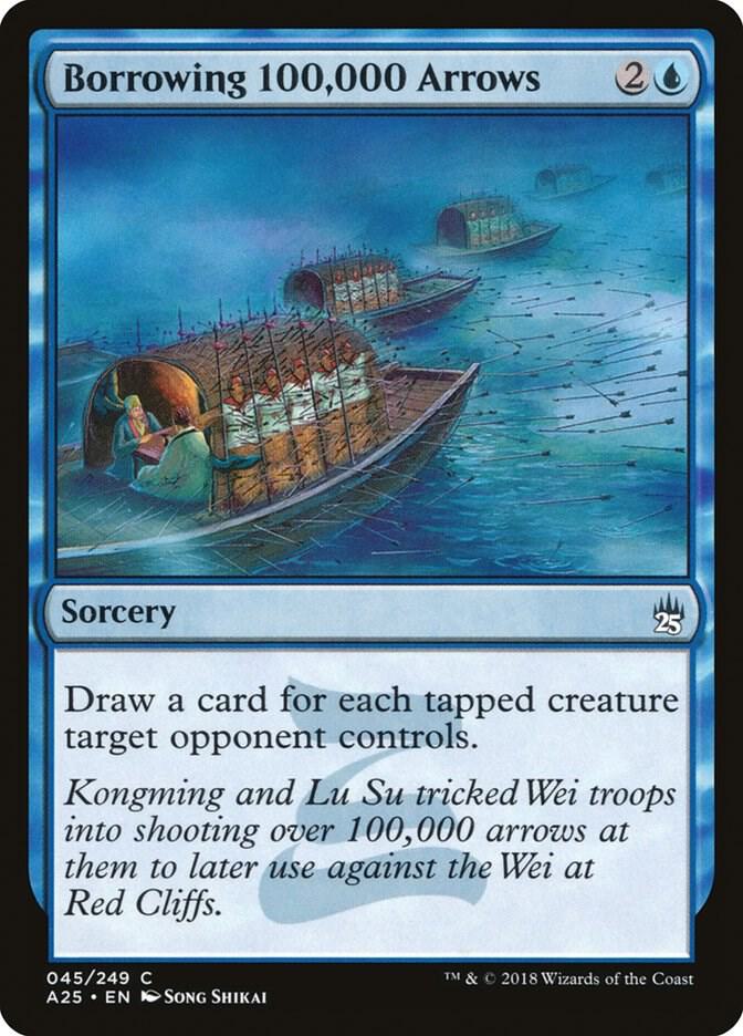 Borrowing 100,000 Arrows 45 card from Masters 25