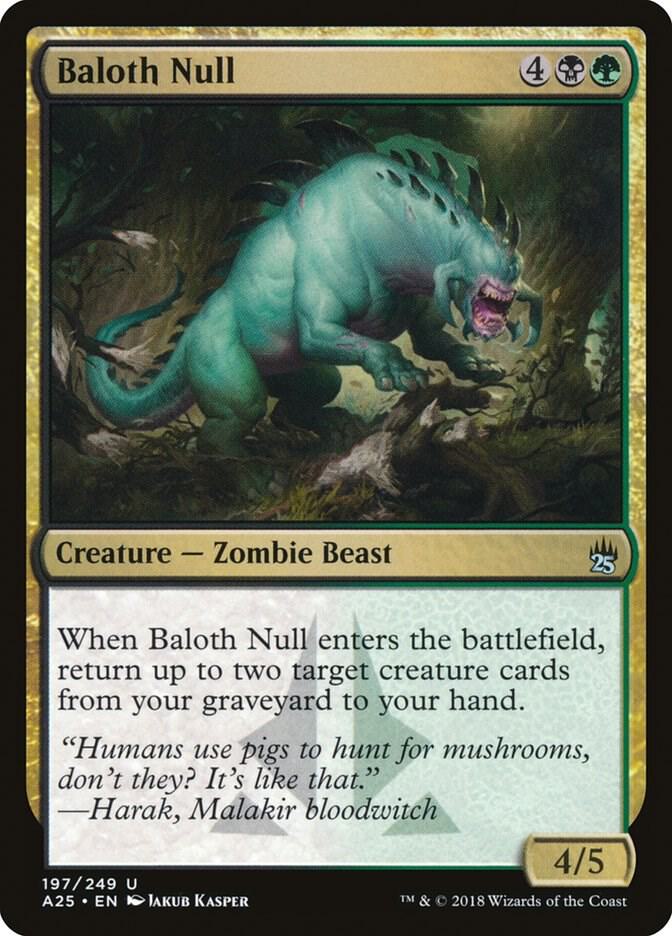 Baloth Null 197 card from Masters 25