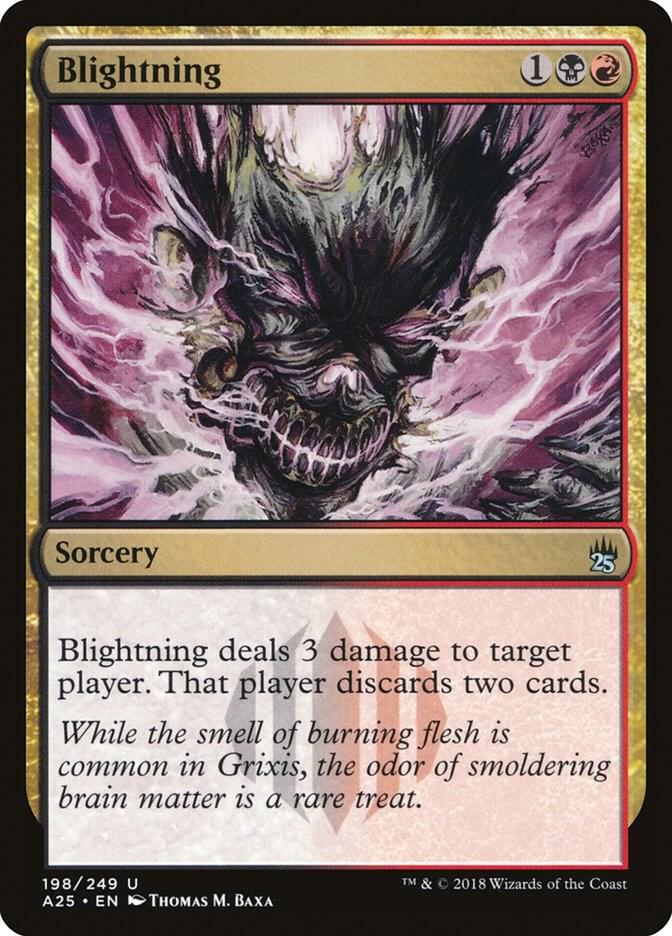 Blightning 198 card from Masters 25