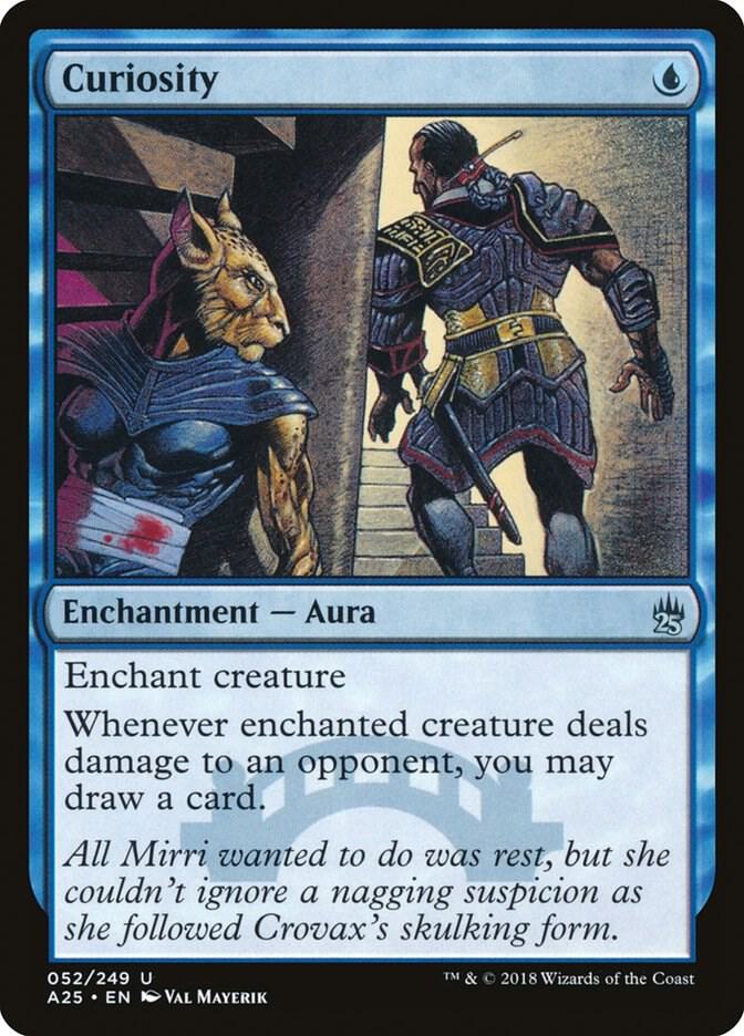 Curiosity 52 card from Masters 25