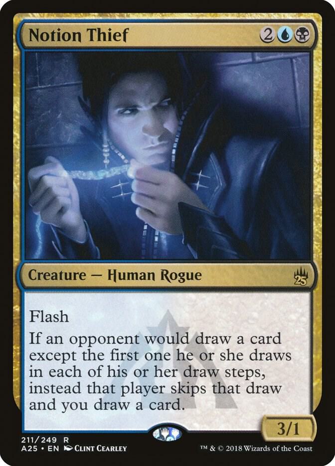 Notion Thief 211 card from Masters 25