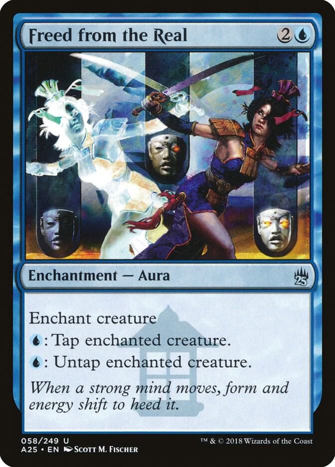 Freed from the Real 58 card from Masters 25